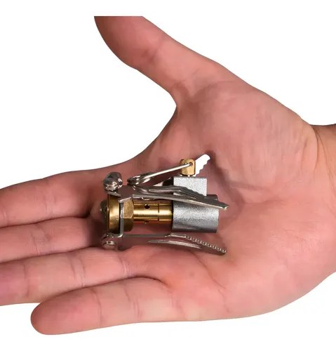 Anafe Mini Portátil Plegable Calentador Camping Gas Ligero