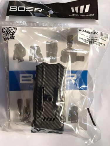 Portacargador Polimero Simple Para Bersa Bpcc Carbono Boer Carbono