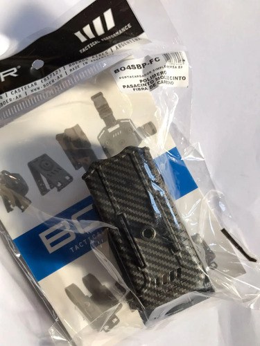 Portacargador Polimero Simple Para Bersa Bpcc Carbono Boer Carbono - 2