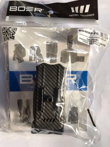 Portacargador Polimero Simple Para Bersa Bpcc Carbono Boer Carbono - 3