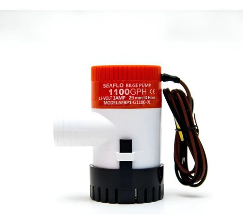 Bomba De Achique Seaflo 1100 Gph Para Lanchas Barcos Nautica