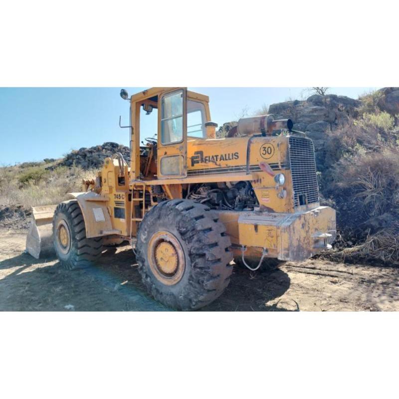 Cargadora Frontal Fiat Allis 745 C Con Motor Mercedes 1634 Cordoba - 4