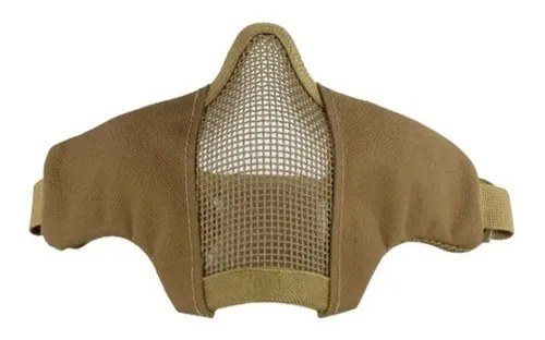Mascara Mesh Airsoft Rbn Tactical Evolution Calidad Premium Color Tan
