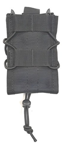 Porta Cargador Molle Doble Rbn Tactical Negro