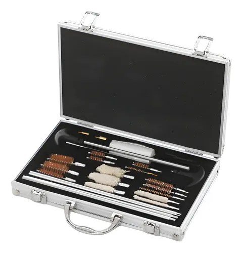 Kit De Limpieza De Armas Multicalibre + Maletín Aluminio