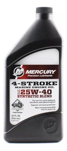 Kit Service Aceite Mercury 4t 90 Hp Original - 3