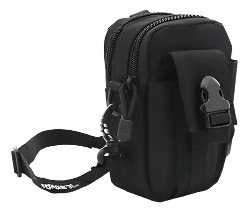 Morral Tactico Bolso Porta Celular Molle Forest Ajustable