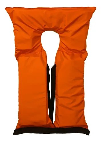 Chaleco Poncho Salvavidas Aquafloat Reglamentario P. N. A. Naranja Adulto - 3