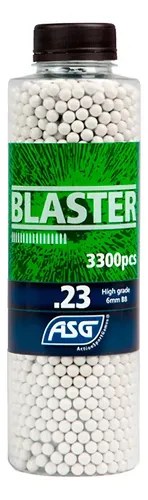 Balines Plasticos 6mm 0.25g Asg Blaster X3300 Bbs Airsoft