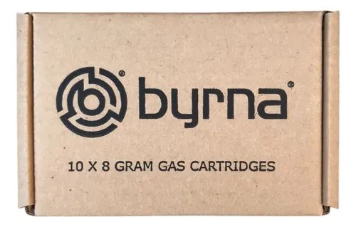 Garrafa De Co2 8g. X 10 Unidades Pistola Byrna Sd Plateado 1727.2 Mm