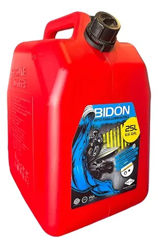 Bidon De Combustible Homologado De 25 Litros Nafta Gasoil