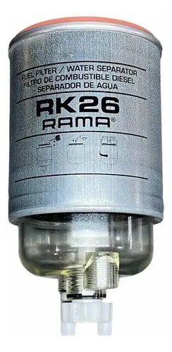 Repuesto 225ras Filtro Combustible Separador Agua Rama Rk26