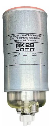 Repuesto Filtro Combustible Separador Agua Rama Rk28