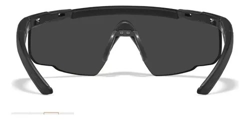 Anteojos Tácticos Wiley X Saber Blindados Tiro Dos En Uno Grey Clear - 3