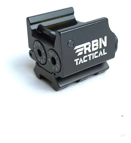Mira Laser Tactica Pistola Rifle Riel Picatinny Punto Rojo