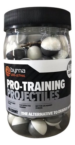 Proyectiles Entrenamiento Byrna Protraining Polvo Inerte 65u