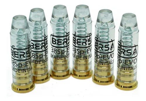 Snap Caps Bersa Cal 38sp / 357 Evo Blister X6