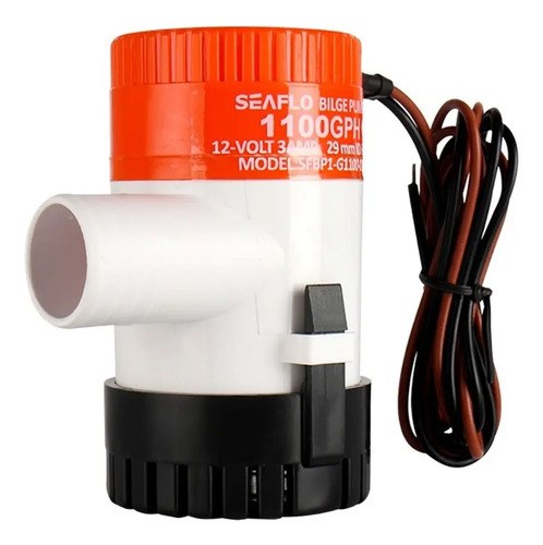 Bomba De Achique Eléctrica 1100 Gph 12v Seaflo