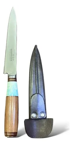 Cuchillo Regional 14cm Acero Inoxidable Schmieden Madera Madera
