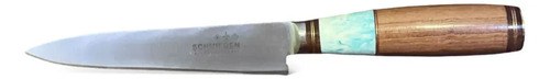 Cuchillo Regional 14cm Acero Inoxidable Schmieden Madera Madera - 2