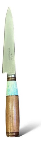 Cuchillo Regional 14cm Acero Inoxidable Schmieden Madera Madera - 3