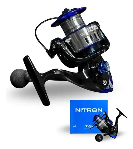 Reel De Pesca Razen Nitron 5000 Frontal 8 Rulemanes Premium