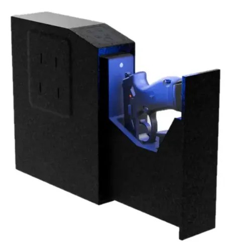 Killer Caja Fuerte Acceso Rápido Para Pistola Gear Biometric Color Negro