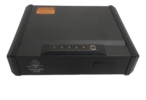 Caja Fuerte Seguridad Acceso Rapido Para Guardar 2 Pistolas Negro