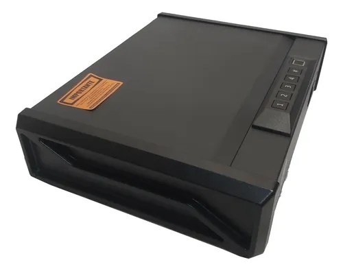 Caja Fuerte Seguridad Acceso Rapido Para Guardar 2 Pistolas Negro - 2