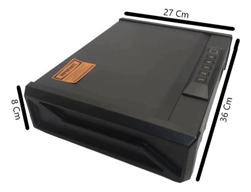Caja Fuerte De Acceso Rápido Para Pistola Killer Gear Delta Color Negro - 2