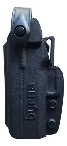 Pistolera Funda Holster Pistola Disuasiva Lanzadora Byrna Sd Zurdo Negro - 2
