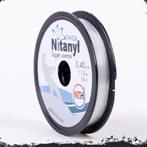 Línea Nylon Tanza De Pesca Nitanyl 0.40mm Caja X 1200m Transparente - 2