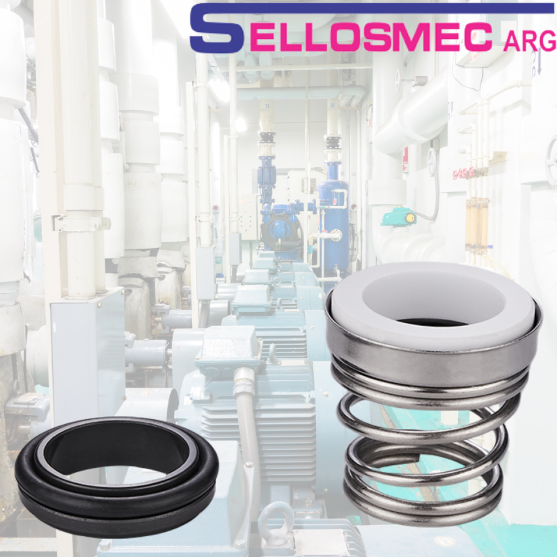 Sello Mecánico Tipo 155 Rc P/ Eje 17mm - Resorte Cónico