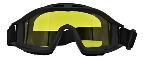 Anteojos Antiparras Rbn Tactical Negro/amarillo Ansi Z87 Amarillo
