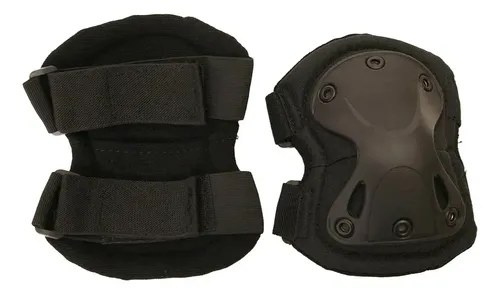 Protector Rodillas Y Codos Rbn Tactical 701 Negro Airsoft Negro Unico - 2