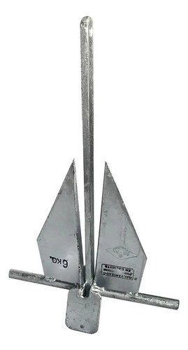 Ancla Tipo Danforth 6kg Acero Galvanizado Ro-an Para Lancha