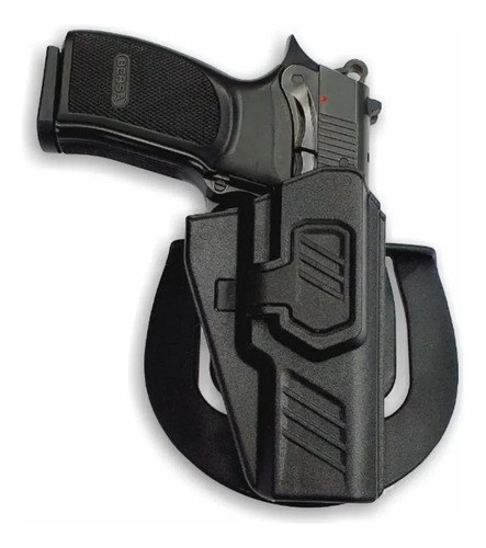 Funda Pistolera Bersa Thunder 9 Pro Nivel 2 Houston Diestro Negro - 3