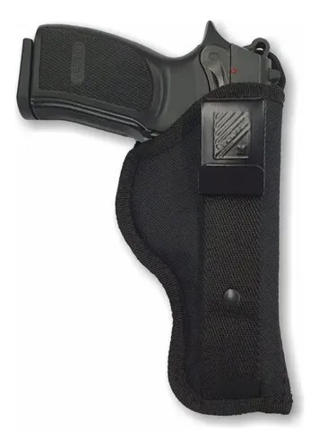 Pistolera Interna Super Oculta Fleje Metal Mini Bersa 9 Diestro Negro