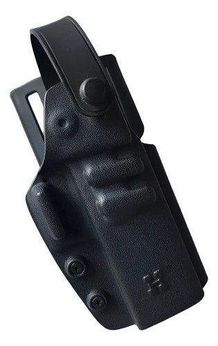 Funda Pistolera Táctica Externa Kydex Bersa Bp9 Fs Houston Diestro Negro - 2