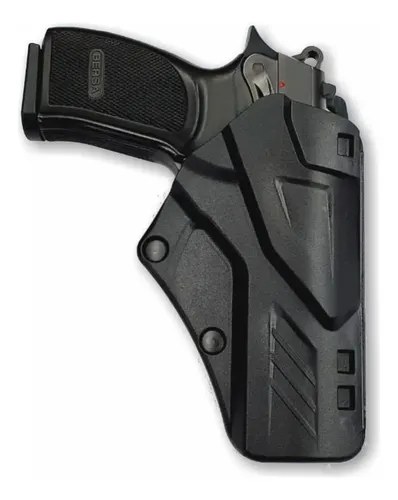 Pistolera Bersa Thunder Pro Nivel 2 Botón Superior Houston Diestro Negro
