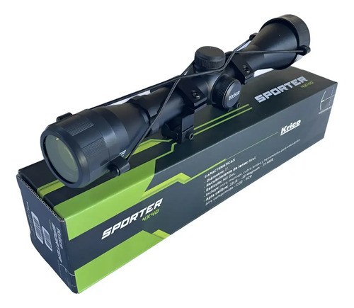Mira Krico Sporter 4 X 40 Mm Mil Dot Montaje Aire Pcp Tiro