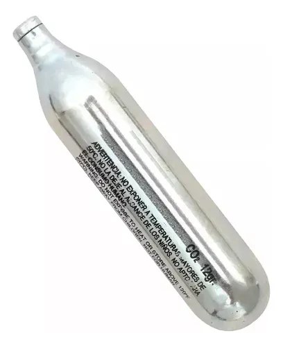 Garrafa Co2 12g X 5 Repuestos Pistola Gas Comprimido - 2