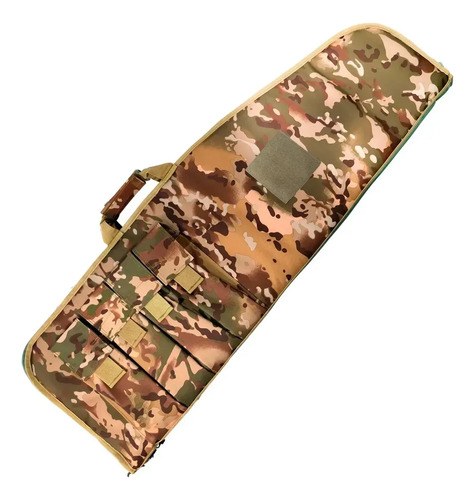 Funda Reforzada Arma Larga Acolchada Rifle Bullpup Pcp 100cm Zurdo/diestro Camuflado 100 Cm
