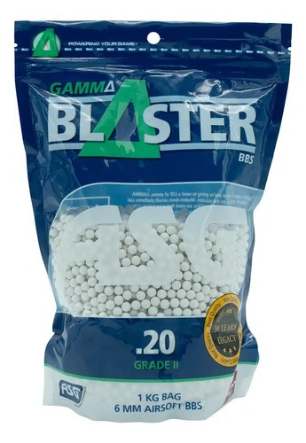 Balines Airsoft Asg Blaster Plasticos 6 Mm 0.20g Bolsa X 1kg