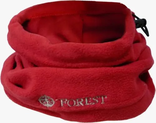 Cuello Polar 275g Antipilling Con Tanca Y Cordón Elástico Rojo Liso Unico