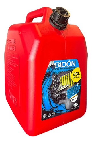 Bidón Nafta Combustible 25 Litros Homologado Con Pico- Roan
