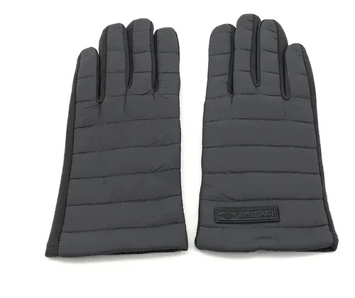 Guantes De Invierno Moto Alpine Skate C/ Ajuste Reforzado Color Gris Talle M