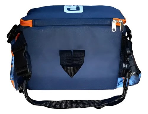 Bolso De Pesca Riñonera Vadeo Payo Con 4 Cajas Para Señuelos Color Naranja - 2