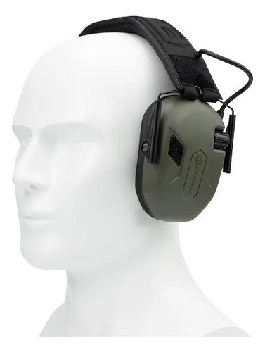 Orejera Earmor M300a Protector Sonido Disparo Caza Tiro Color Verde Oscuro
