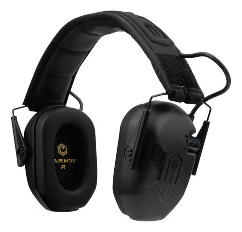 Protector Auditivo Electronico Earmor M300a Tiro Deportivo Negro